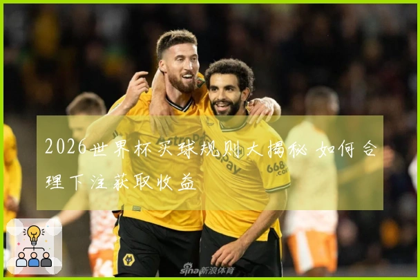 2026世界杯买球规则大揭秘 如何合理下注获取收益